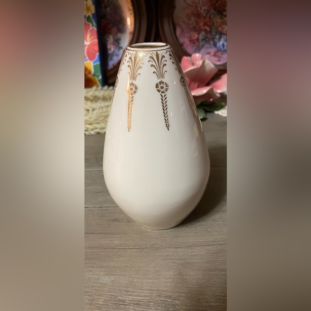 Vintage Bavaria Germany Tear Drops Vase